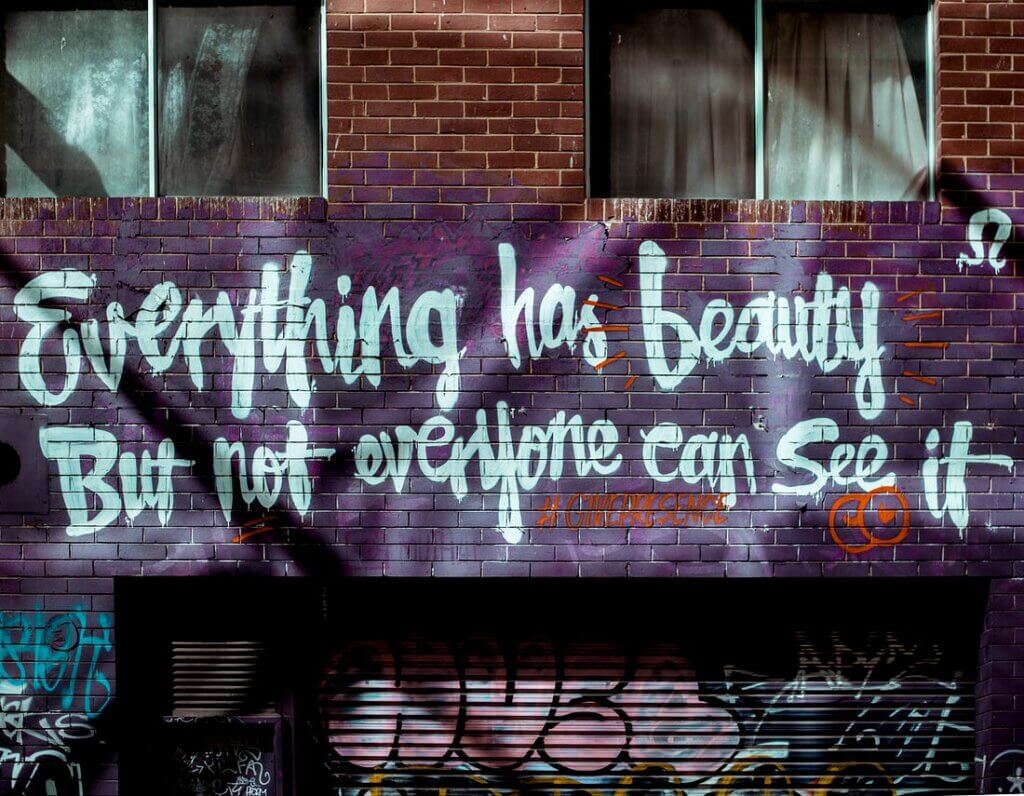 positivity: beauty to see