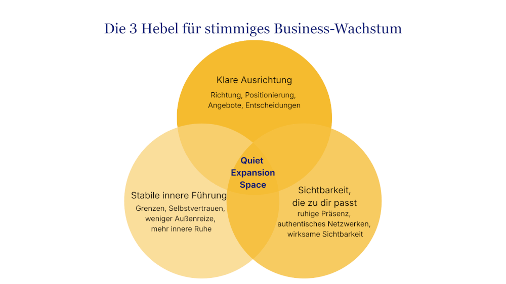 3 Hebel für stimmiges Business-Wachstum